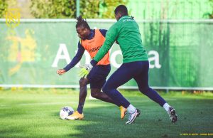 Moses Simon Back In Full Training With Nantes