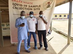 NNL 2021: ABS Players, Officials Conduct COVID-19 Test