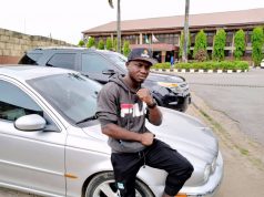 Newly Crowned WBF Champion Receives Jaguar Car In Ibadan