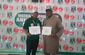 NNL Boss Congratulates His Chief Operating Officer And Administrative Secretary For CAF Security Personnel Certification