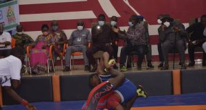 Younger Sister Of Odunayo Causes Huge Upset On Final Day Of Baraza Champion Of Champions Wrestling Tourney