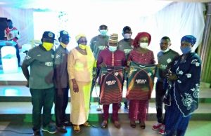 Hajia Segilola Alaya Presents Sports Gifts To Kwara State Commissioner For Youths And Sports During Her Baby’s Ceremony