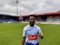 Super Eagles midfielder part ways with Danish club