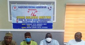 PRESS RELEASE: Football Stakeholders In Niger State Meets, Deliberates On Way Forward For Niger Tornadoes Football Club Of Minna