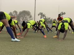Vandrezzer Clash With Team Lagos In Friendly