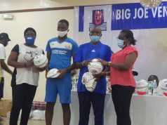 Praises Galore For Osayande As 24 Clubs Receive Football Donations