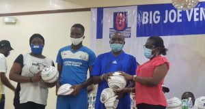Praises Galore For Osayande As 24 Clubs Receive Football Donations