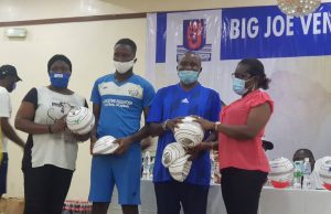 Praises Galore For Osayande As 24 Clubs Receive Football Donations