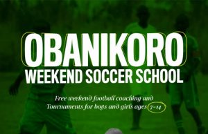 Springsoca United Set For Weekend Soccer School For Kids In Lagos