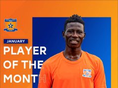 SADEEQ YUSUF BAGS INAUGURAL POTM HONOUR