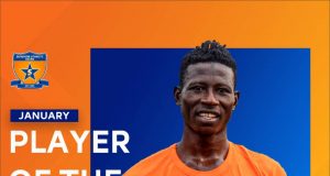 SADEEQ YUSUF BAGS INAUGURAL POTM HONOUR