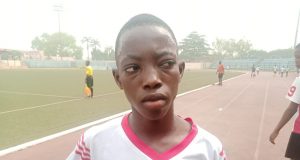 “I want to play football and go to school to learn how to read and write,” says Boluwatife Thompson, Eko Football U13 Future Stars
