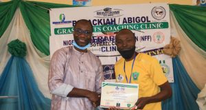 Olorunleke Charges Nigerian Coaches On Creativity As Berackiah/Abigol Football Coaching Clinic Ends In Kano
