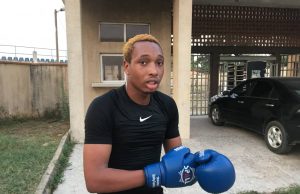 17Year Old Nigerian-Irish Boxer Trains In Agege Stadium To Become As Great As Anthony Joshua And Deontay Wilder