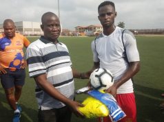 Ex CHAN Eagles Striker, Tunde Adeniji Gives Back To Sunshine Stars
