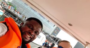 Super Eagles Storm Into Benin Republic With Fanfare