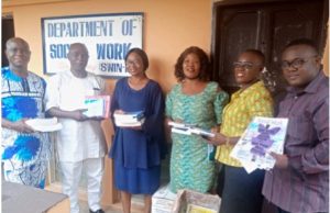 CSED DONATES BOOKS TO UNIVERSITY OF BENIN