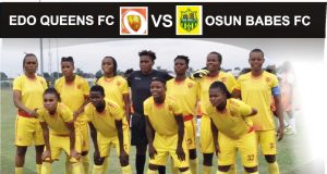 NWFL: Edo Queens FC Host Osun Babes In Benin