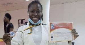 Enku Ekuta, Nigeria’s Sole Judoka At 2020 Tokyo Olympics Aims To Better Mum’s Record