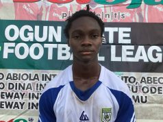 Bet9ja Ogun State League: “I want To Be One Of The Best Defenders in The World,” says 18 year old Defender Olatunde Ayomide of Olodi Warriors Sport Academy