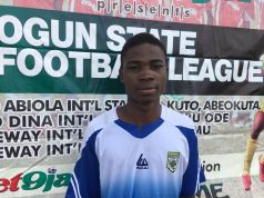 Bet9ja Ogun State League: “Playing In Ogun State League Is A Good Exposure For Us,” says Sunday Michael of Olodi Warriors