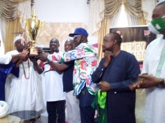 Oba Elegushi Unveils Legends For Peace Cup …Advises On Nigerians On Peaceful Co-Existence
