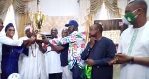 Oba Elegushi Unveils Legends For Peace Cup …Advises On Nigerians On Peaceful Co-Existence