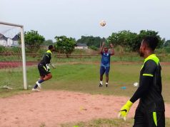 How 3SC Goalkeepers’ Coach, Lateef Yusuf Charged Tambe, Dede Against Delta Force