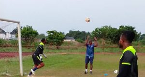 How 3SC Goalkeepers’ Coach, Lateef Yusuf Charged Tambe, Dede Against Delta Force