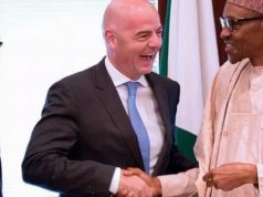 President Buhari Congratulate Pinnick On FIFA Election