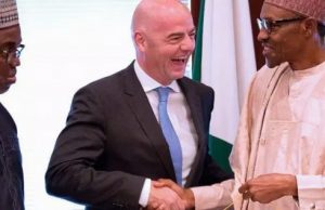 President Buhari Congratulate Pinnick On FIFA Election