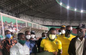 Rolly FC Presents Team Jersey to Philip Shaibu, Gets His Supports
