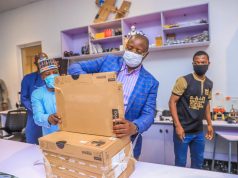 Minister Commended For Visit, Donation To Robotics And Artificial Intelligence Nigeria Lab