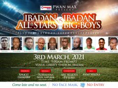 Ex Super Eagles Players, Captains of Industries, Celebrities Hold Novelty Match for PWAN MAX