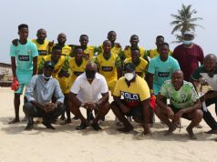 Lagos Agog As Pinnick Kicks Off New Nigeria Beach Soccer League