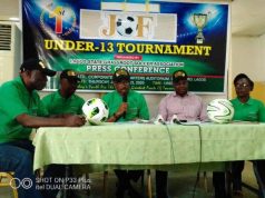 U-13 Lagos JOF Cup Final Holds Sunday