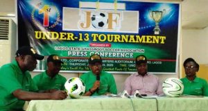 U-13 Lagos JOF Cup Final Holds Sunday