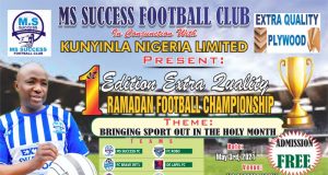 Ramadan Cup Kicks Off In Mushin