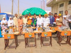 Youth Minister Empowers Artisans With Cash And Tailoring Equipment