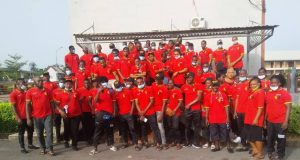 Edo 2020: Team Anambra Arrives Benin For The 20th Edition Of The National Sports Festival