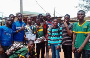 Former Golden Eaglets’ Striker Sends Donation To Will-B School’s Football Team