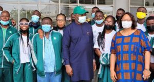 Sports Minister Sees Off Nigeria Relay Team To USA 16 Athletes Jet Out
