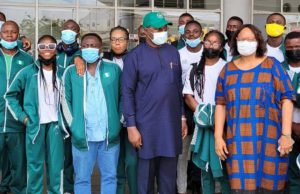 Sports Minister Sees Off Nigeria Relay Team To USA 16 Athletes Jet Out