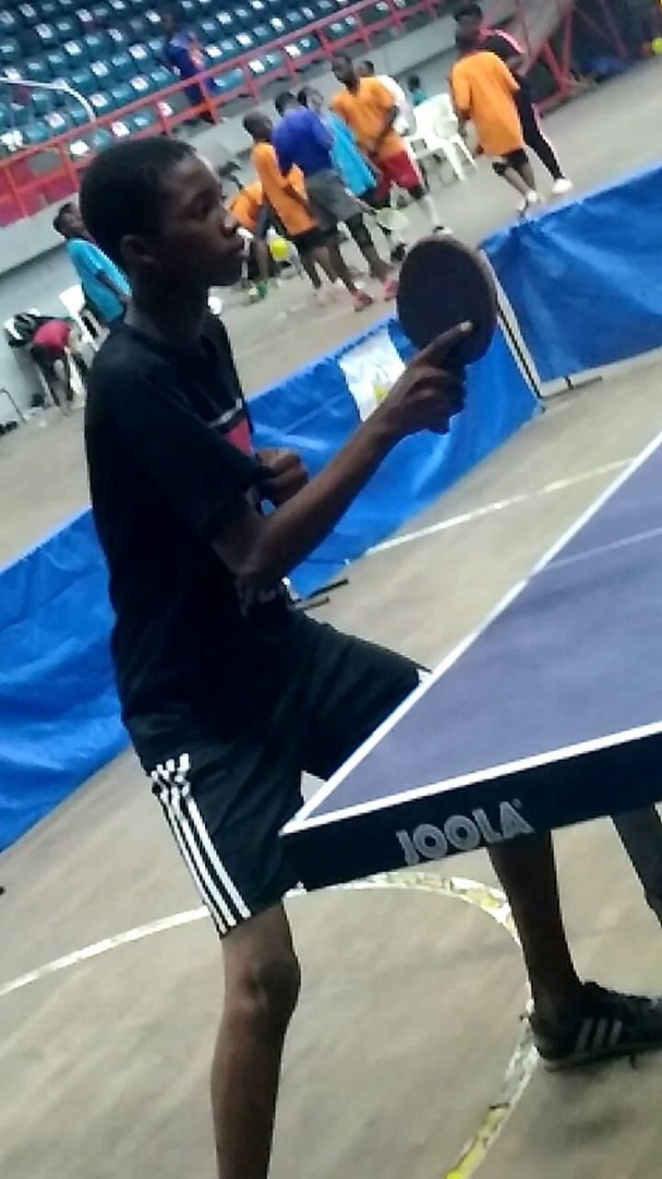Nigeria School Junior Team Captain Dumps Football For Table Tennis