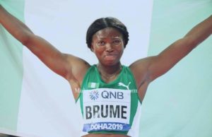 Ese Brume Jumped A Distance No African Woman Has Ever Reached Before… This Feat Would Send The Right Signal To The World That Nigerian Athletes Mean Business, Says Sunday Dare