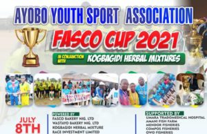 FASCO CUP 2021: The Eight (8) Edition Kicks Off July 8