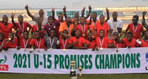 Katsina United Claim Second NPFL/La Liga U15 Promises Gong