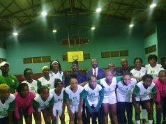 Minister Tasks Female Handball Team