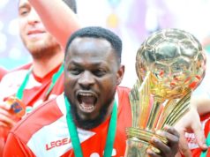 Nigeria International Goalkeeper Adams Dedicate Arab Super Cup Win To HFN, Ocheho
