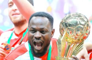 Nigeria International Goalkeeper Adams Dedicate Arab Super Cup Win To HFN, Ocheho